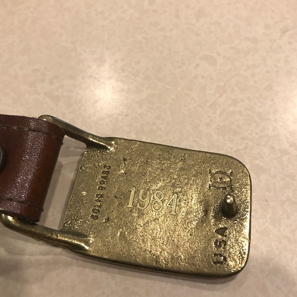 Vintage Mr. Peanut Belt (Never Worn) Stamped 1984 - Picture 2 of 4